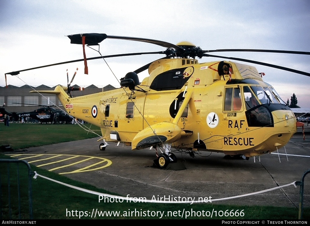 Aircraft Photo of XZ587 | Westland WS-61 Sea King HAR3 | UK - Air Force | AirHistory.net #106666