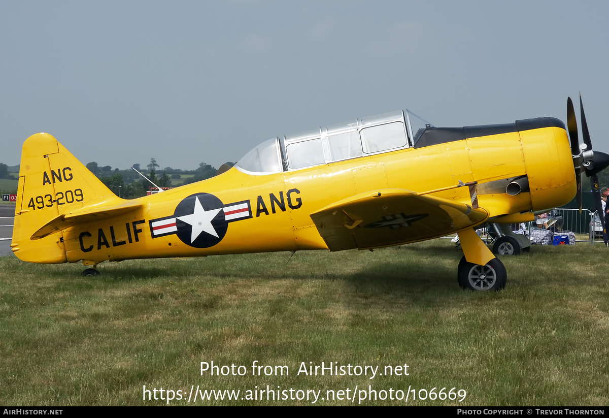 Aircraft Photo of G-DDMV | North American T-6G Texan | AirHistory.net #106669