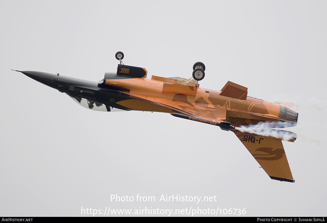 Aircraft Photo of J-015 | General Dynamics F-16AM Fighting Falcon | Netherlands - Air Force | AirHistory.net #106736