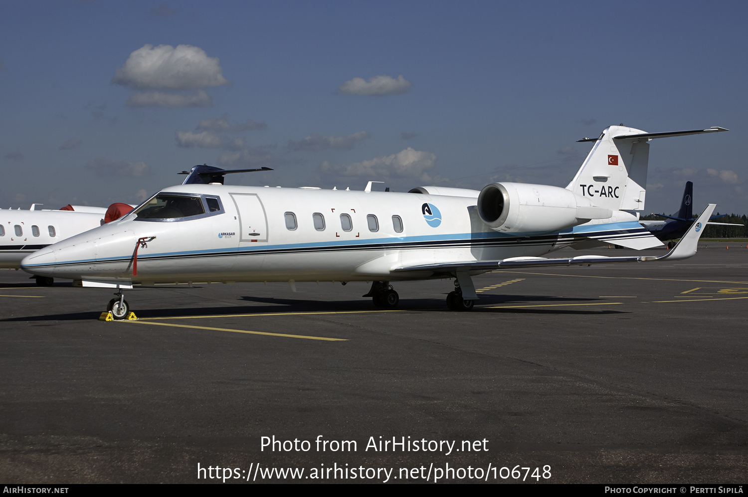 Aircraft Photo of TC-ARC | Learjet 60 | Arkasair Aviation | AirHistory.net #106748