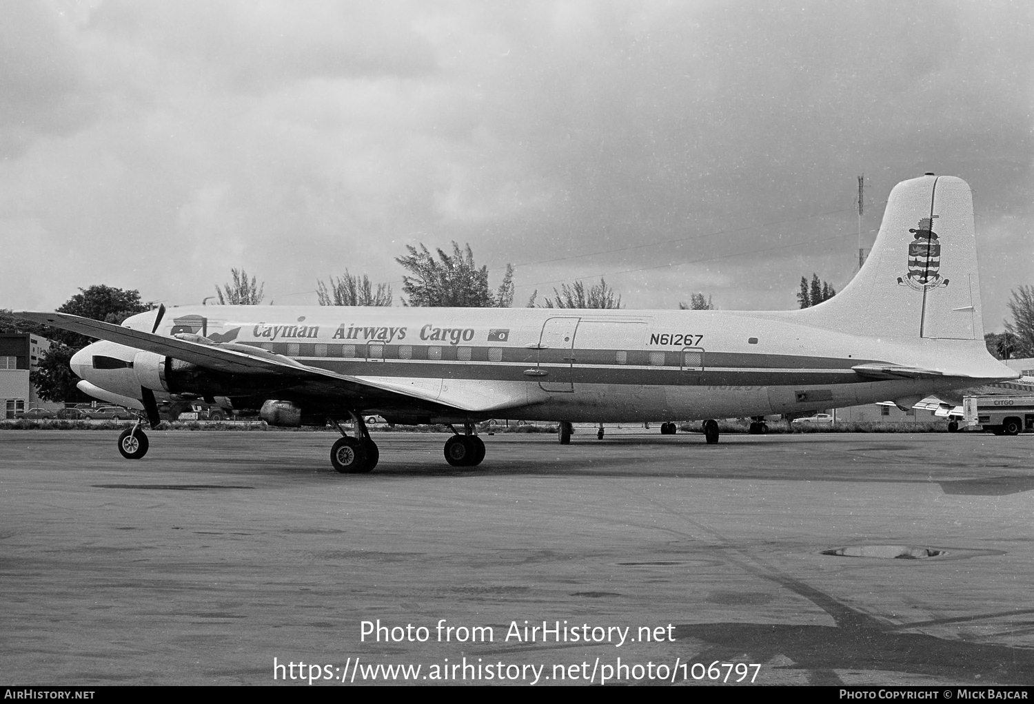 Aircraft Photo of N61267 | Douglas DC-6A | Cayman Airways Cargo | AirHistory.net #106797