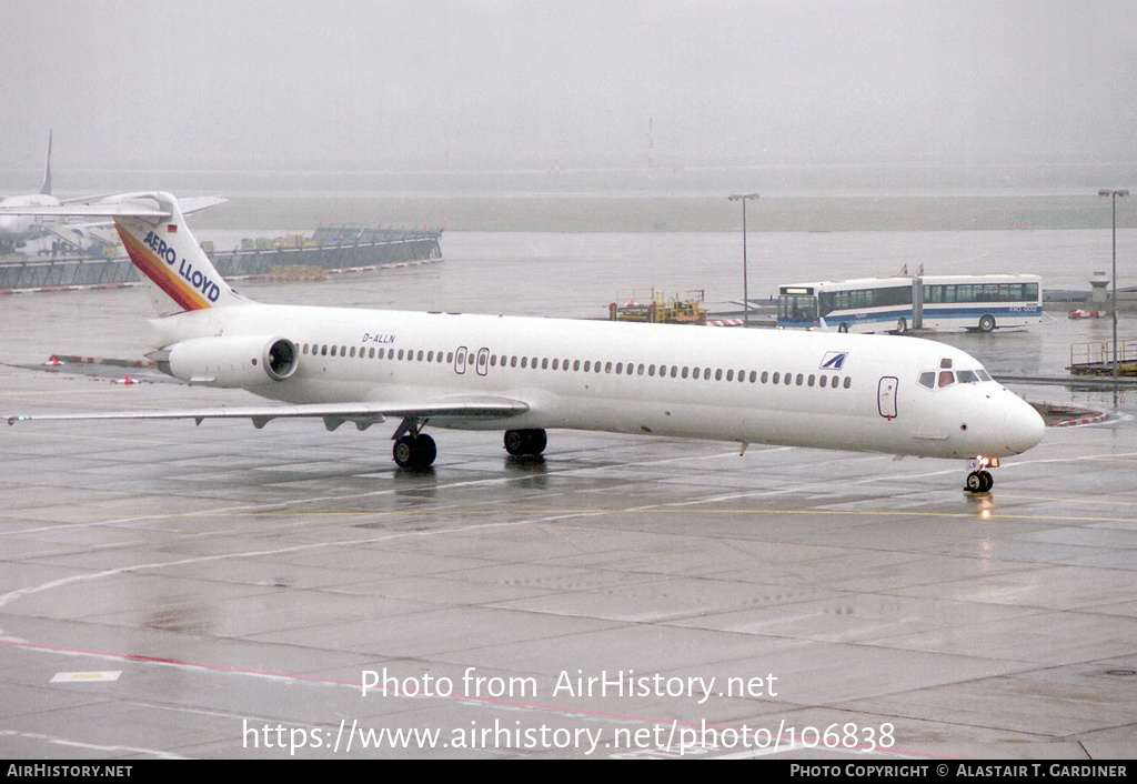 Aircraft Photo of D-ALLN | McDonnell Douglas MD-83 (DC-9-83) | Aero Lloyd | AirHistory.net #106838