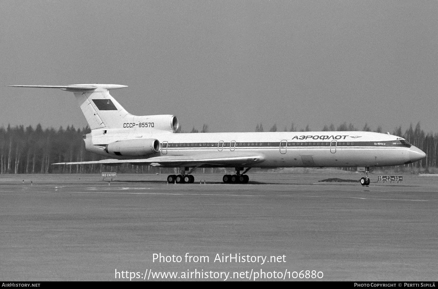 Aircraft Photo of CCCP-85570 | Tupolev Tu-154B-2 | Aeroflot | AirHistory.net #106880