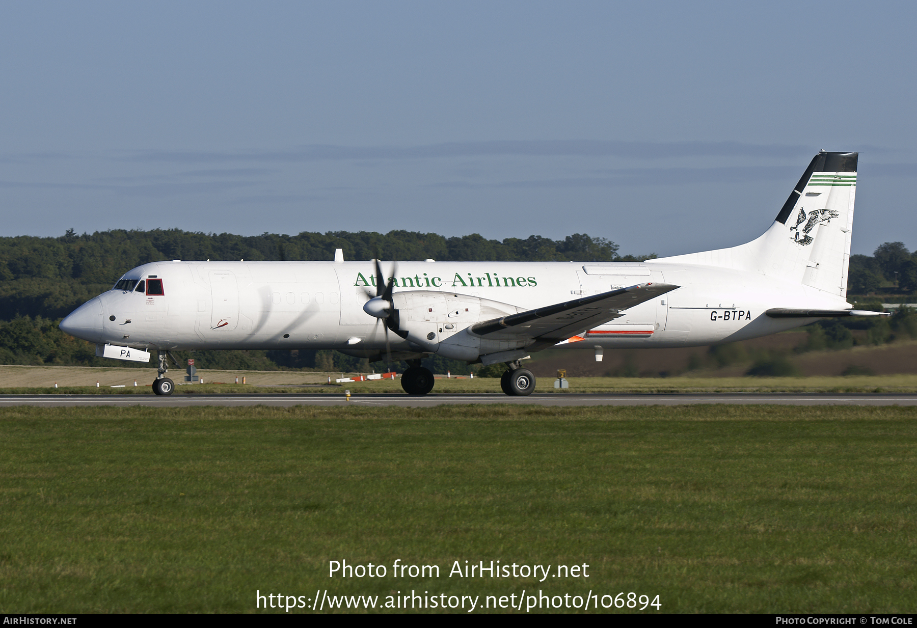 Aircraft Photo of G-BTPA | British Aerospace ATP | Atlantic Airlines | AirHistory.net #106894