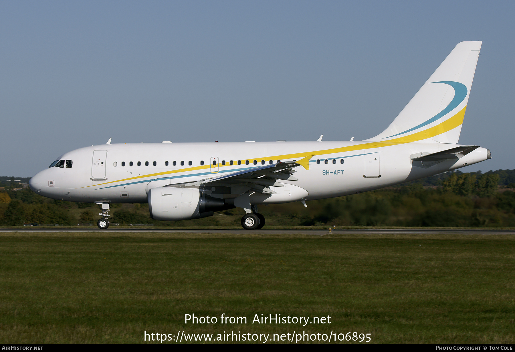 Aircraft Photo of 9H-AFT | Airbus ACJ318 (A318-112/CJ) | AirHistory.net #106895