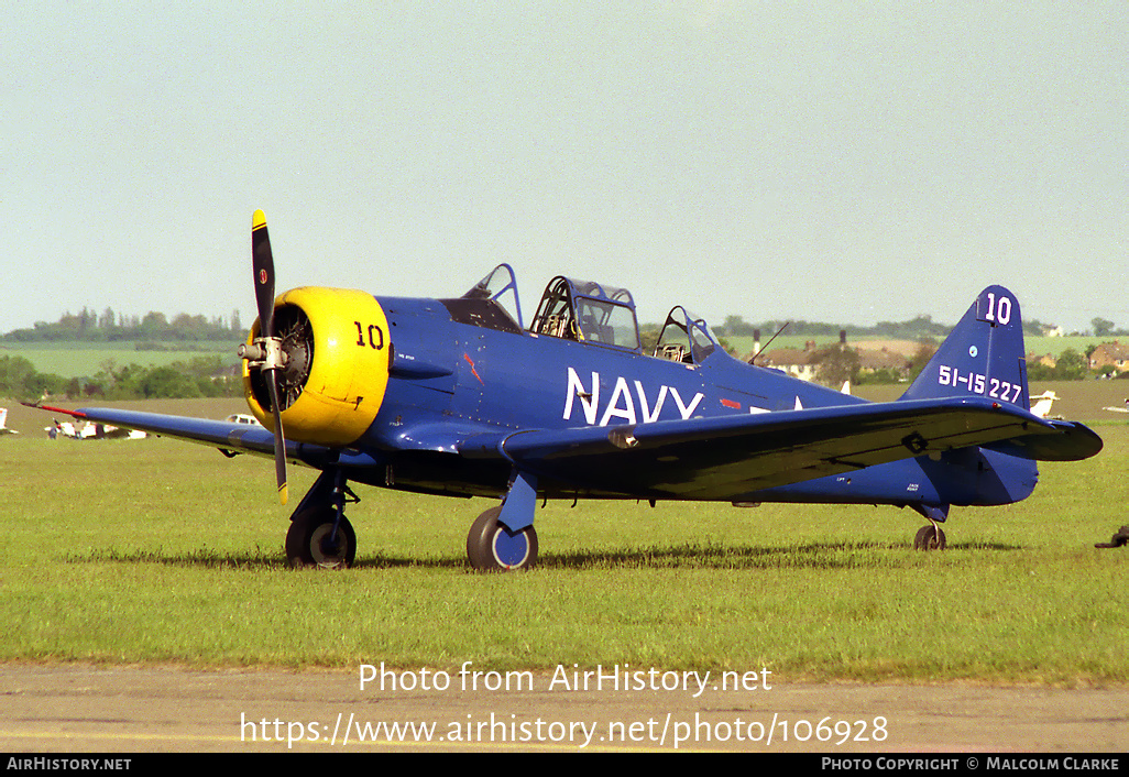 Aircraft Photo of G-BKRA | North American T-6G Texan | AirHistory.net #106928