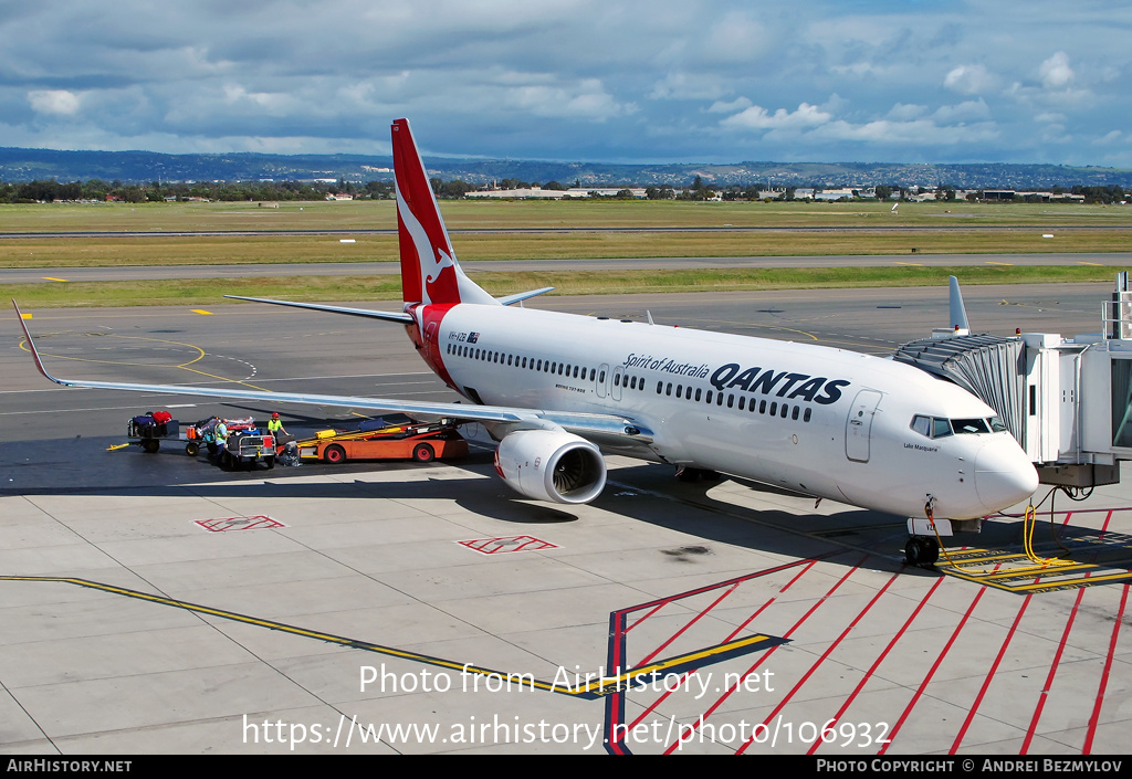 Aircraft Photo of VH-VZB | Boeing 737-838 | Qantas | AirHistory.net #106932