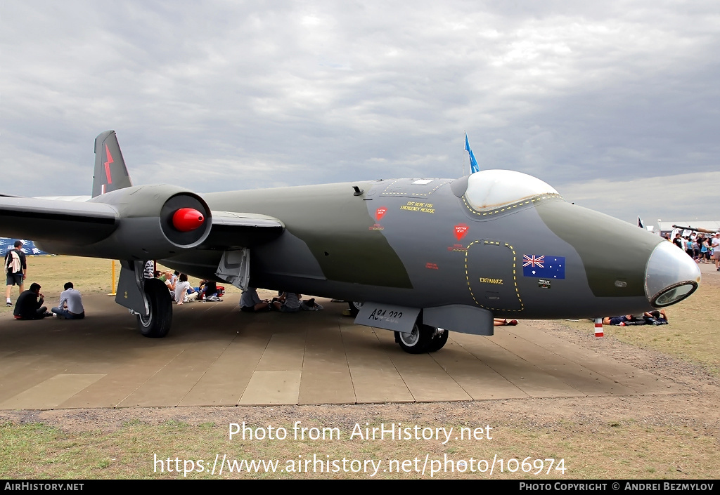 Aircraft Photo of A84-232 | English Electric Canberra Mk20 | Australia - Air Force | AirHistory.net #106974