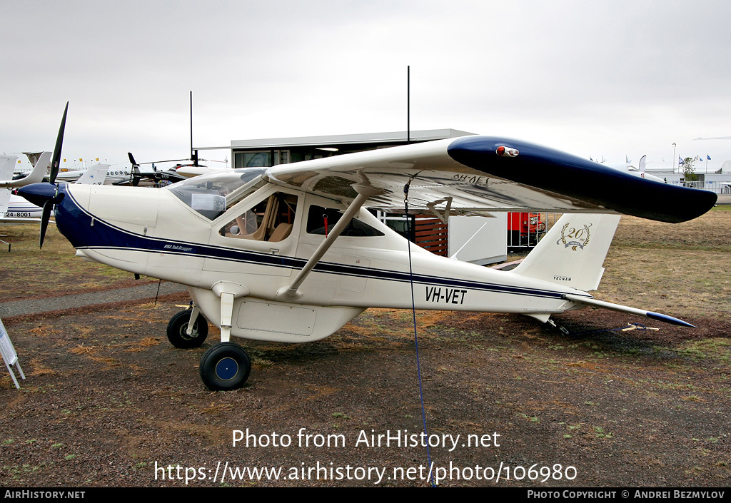 Aircraft Photo of VH-VET | Tecnam P-92 Tail Drager | AirHistory.net #106980