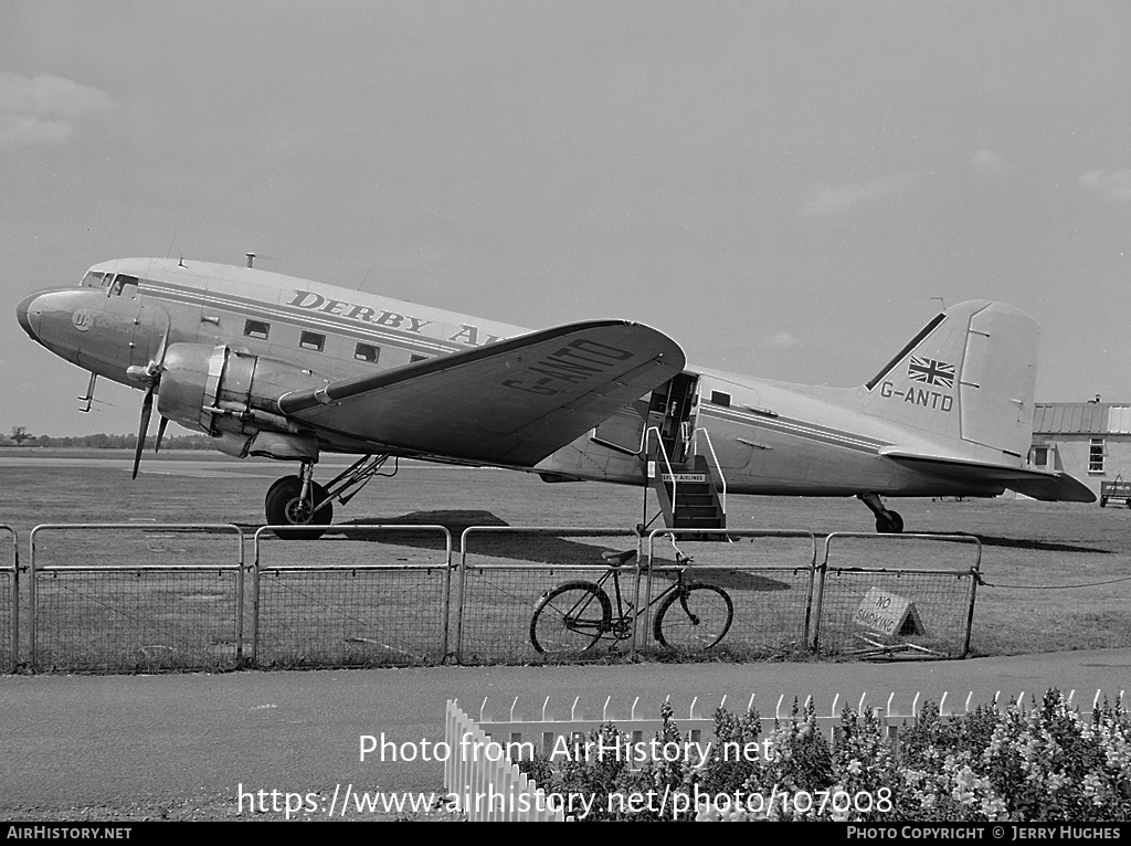 Aircraft Photo of G-ANTD | Douglas C-47B Skytrain | Derby Airways | AirHistory.net #107008