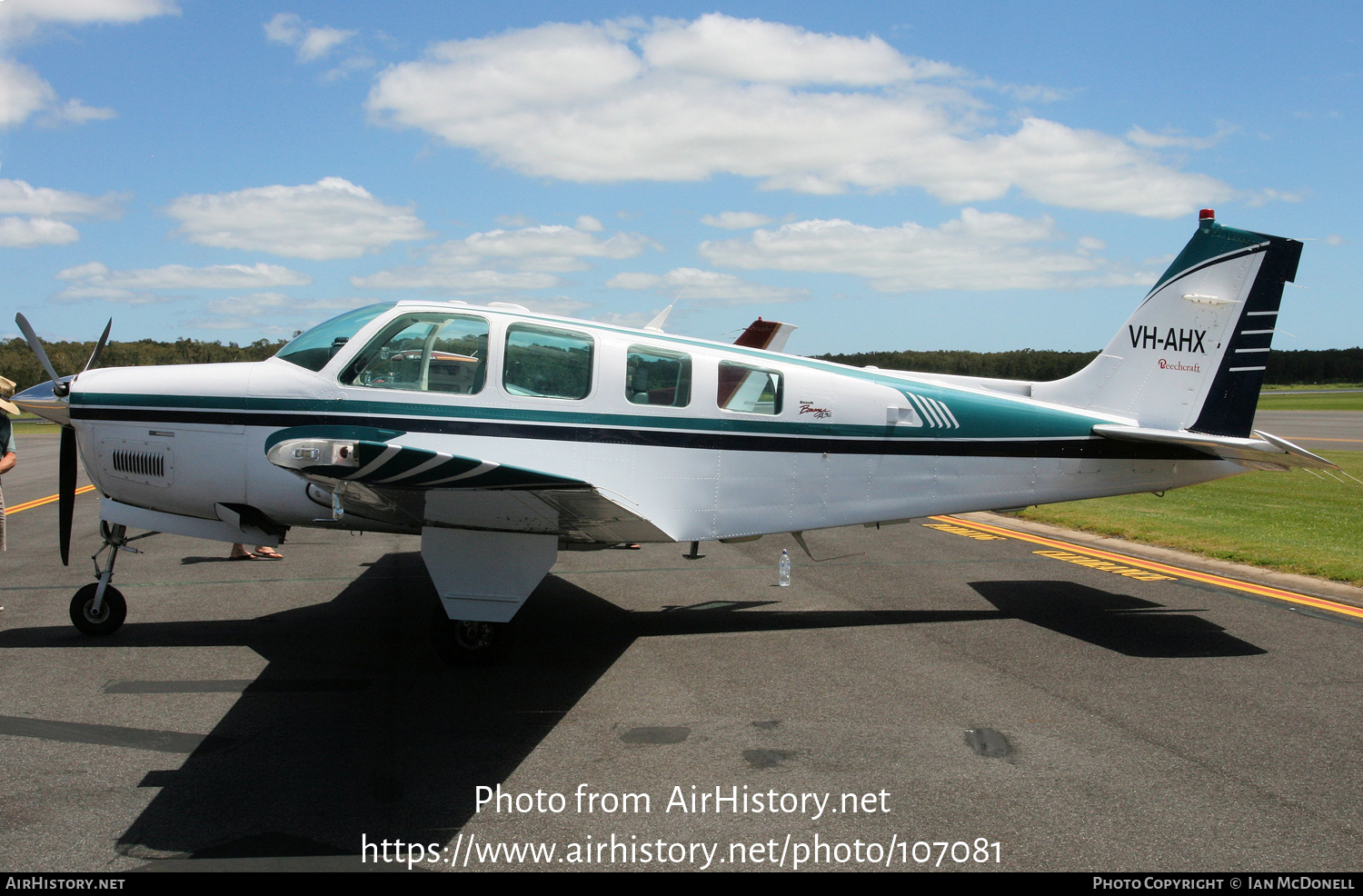 Aircraft Photo of VH-AHX | Beech A36 Bonanza 36 | AirHistory.net #107081