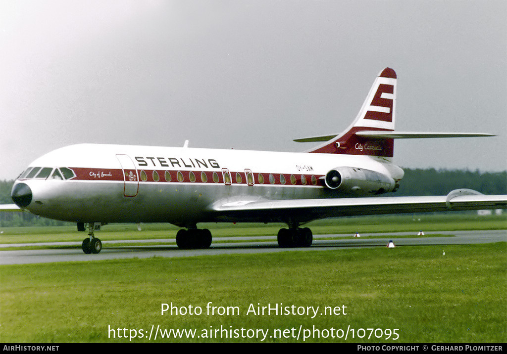 Aircraft Photo of OY-SAM | Sud SE-210 Caravelle VI-R | Sterling Airways | AirHistory.net #107095