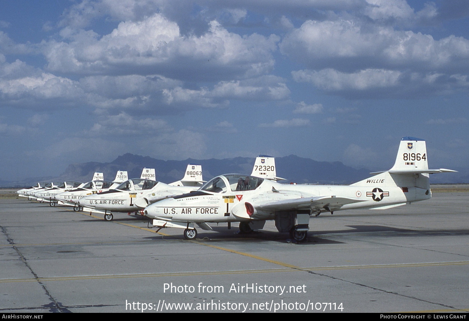 Aircraft Photo of 58-1964 / 81964 | Cessna T-37B Tweety Bird | USA - Air Force | AirHistory.net #107114