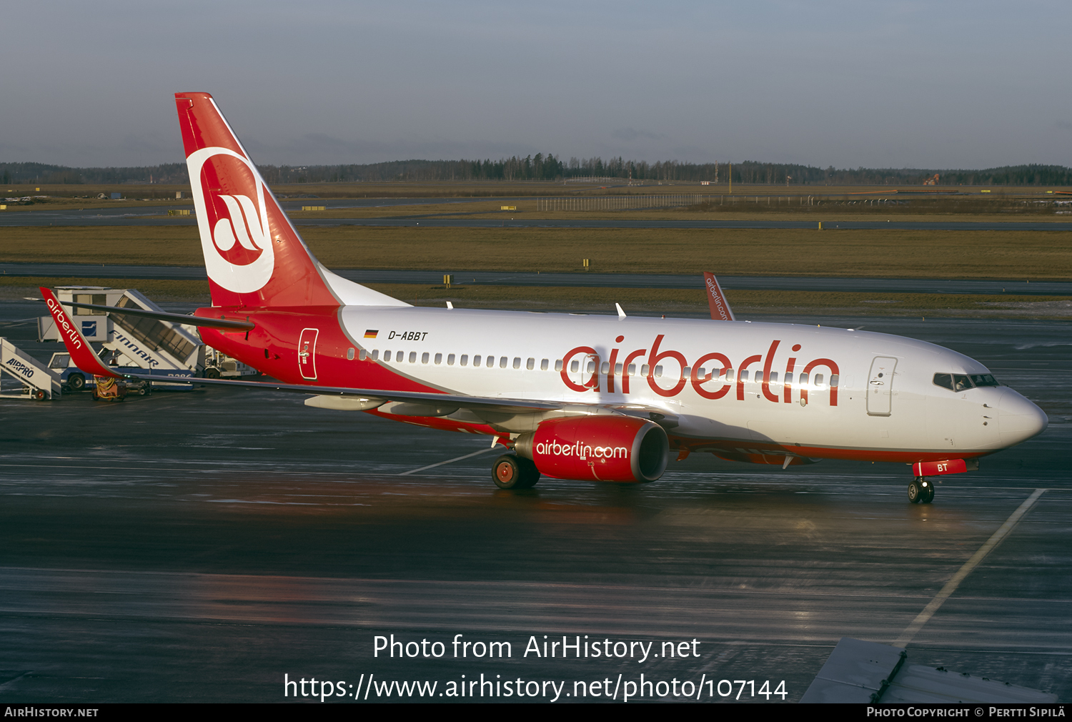 Aircraft Photo of D-ABBT | Boeing 737-76N | Air Berlin | AirHistory.net #107144