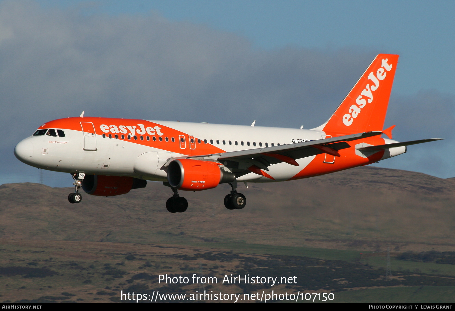 Aircraft Photo of G-EZDR | Airbus A319-111 | EasyJet | AirHistory.net #107150