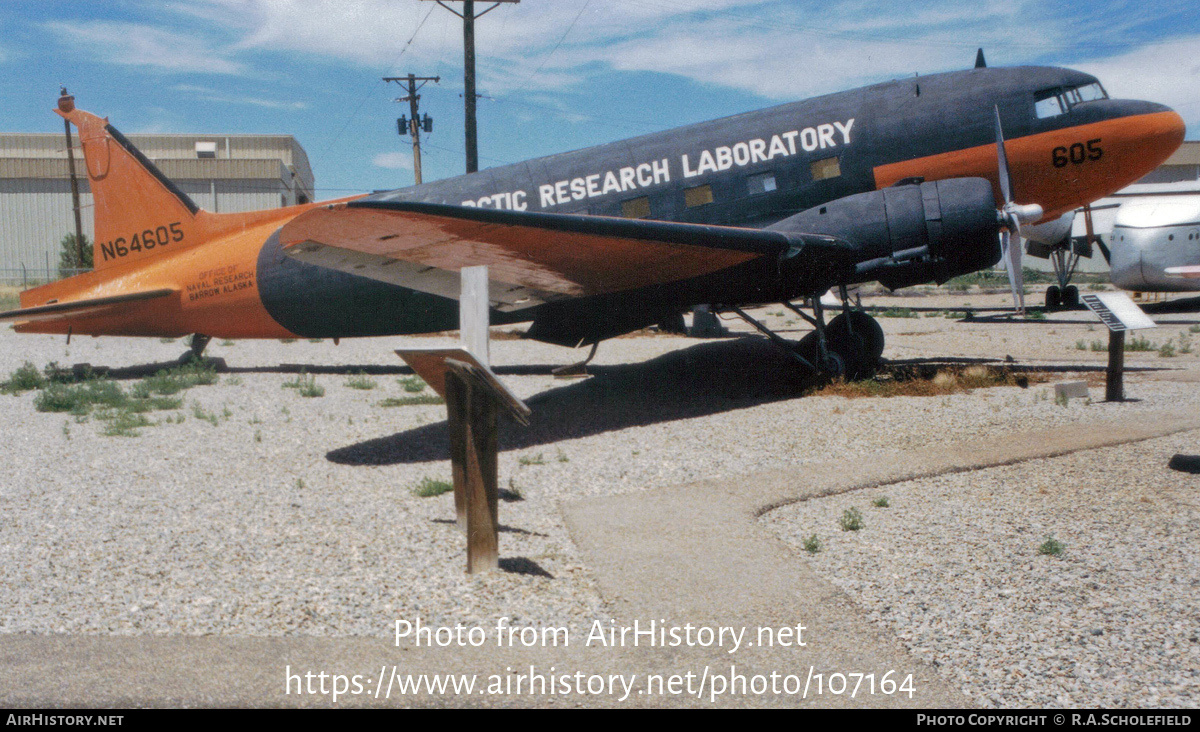 Aircraft Photo of N64605 | Douglas SC-47J Skytrain | Arctic Research Laboratory | AirHistory.net #107164