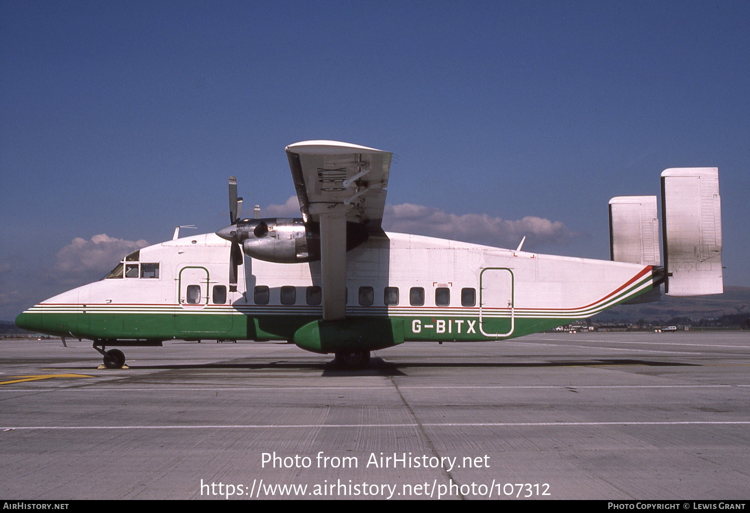 Aircraft Photo of G-BITX | Short 330-200 | AirHistory.net #107312