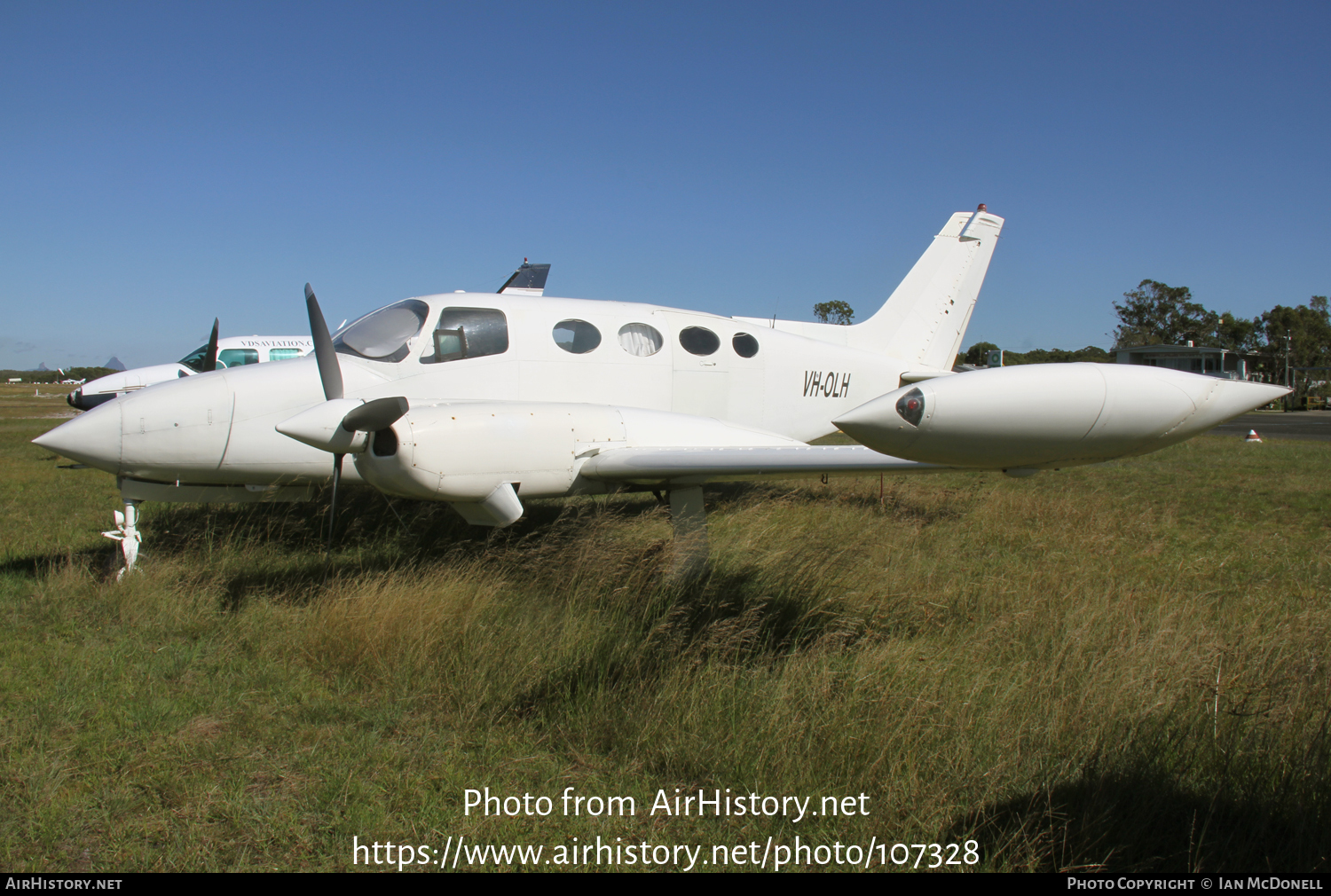 Aircraft Photo of VH-OLH | Cessna 411 | AirHistory.net #107328