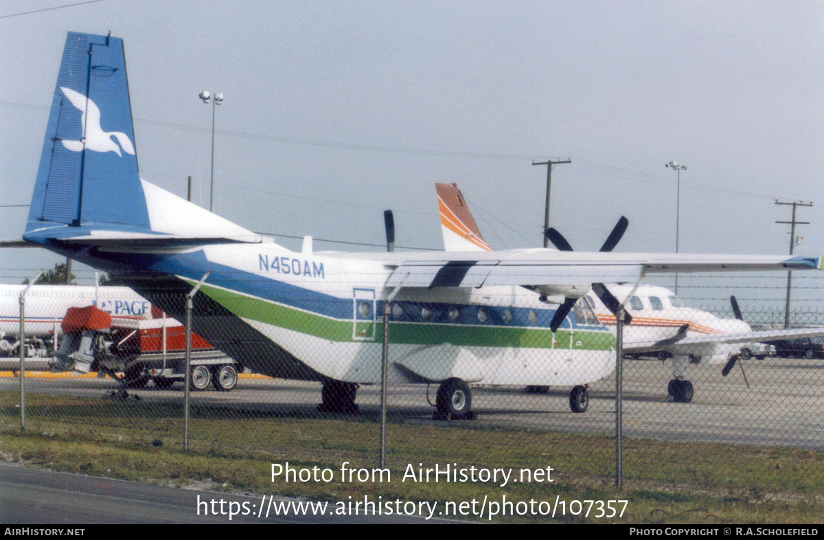 Aircraft Photo of N450AM | CASA C-212-200 Aviocar | Gull Air | AirHistory.net #107357