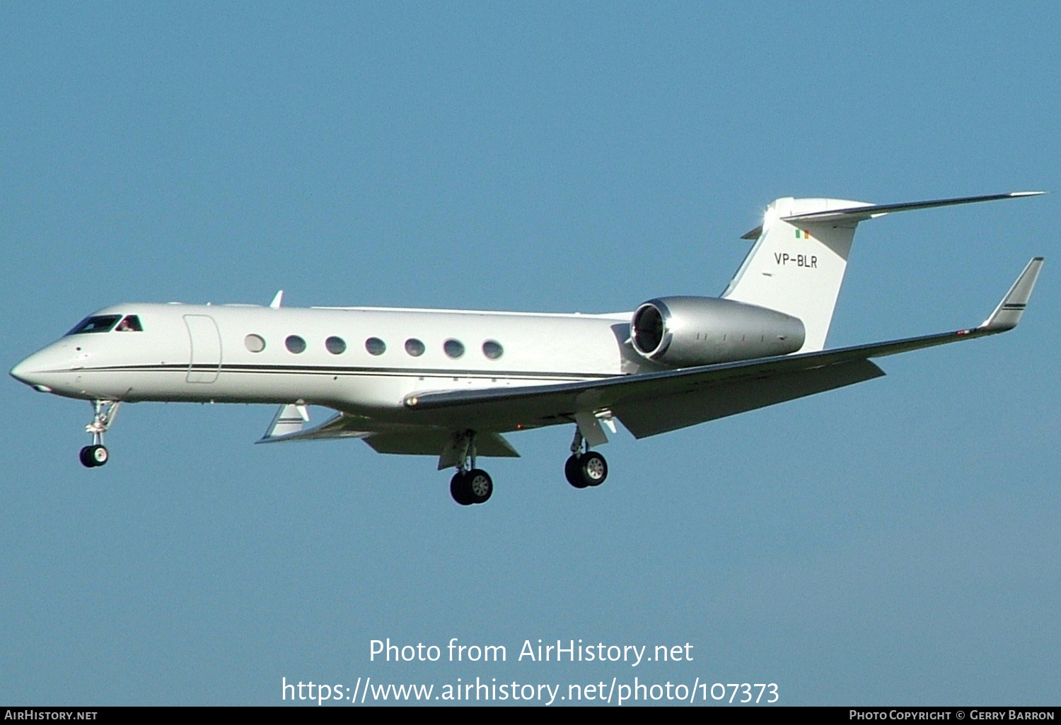 Aircraft Photo of VP-BLR | Gulfstream Aerospace G-V-SP Gulfstream G550 | AirHistory.net #107373