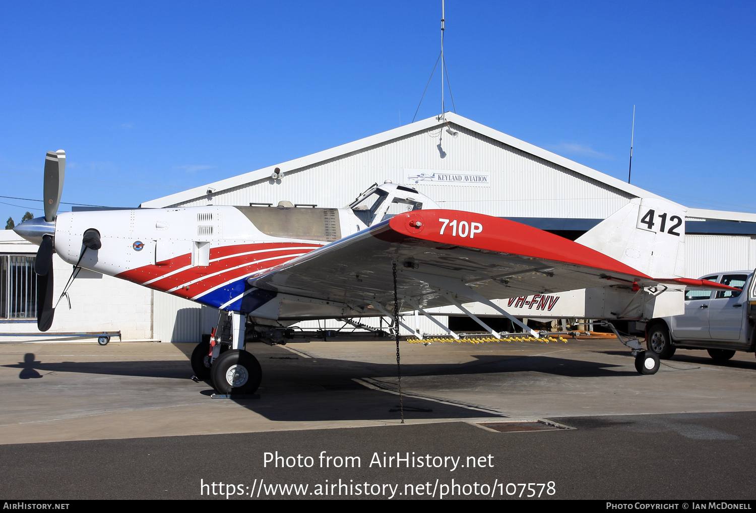 Aircraft Photo of VH-FNV | Thrush S2R-T660 Thrush 710P | AirHistory.net #107578