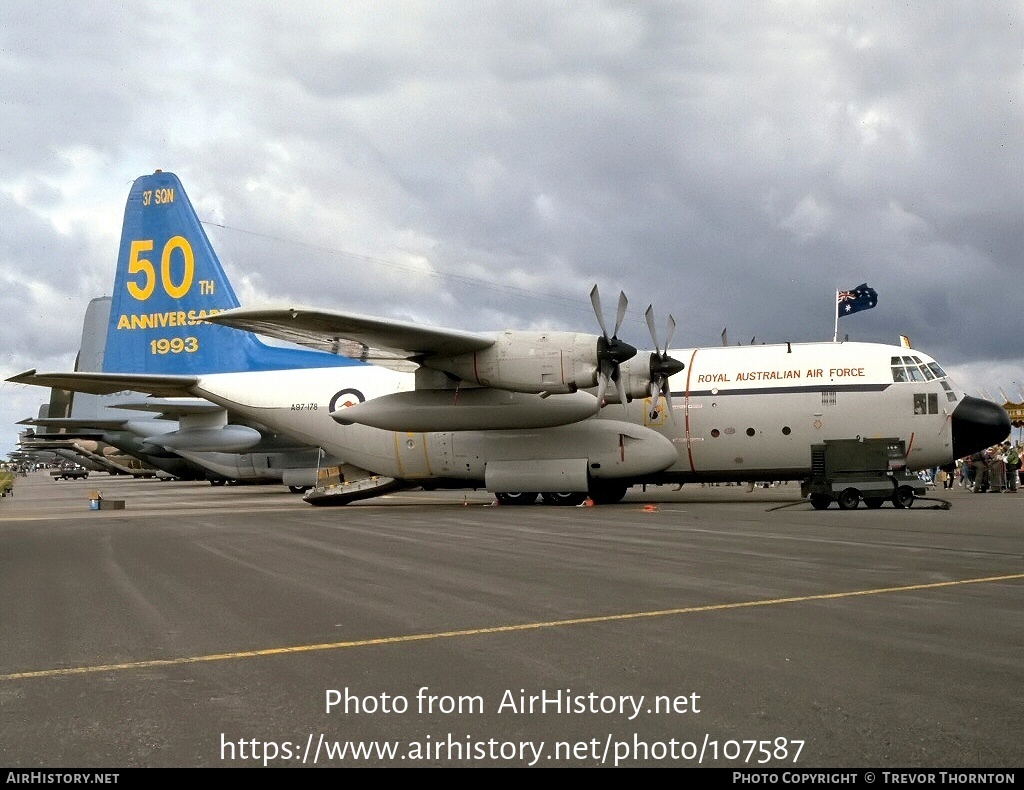 Aircraft Photo of A97-178 | Lockheed C-130E Hercules (L-382) | Australia - Air Force | AirHistory.net #107587