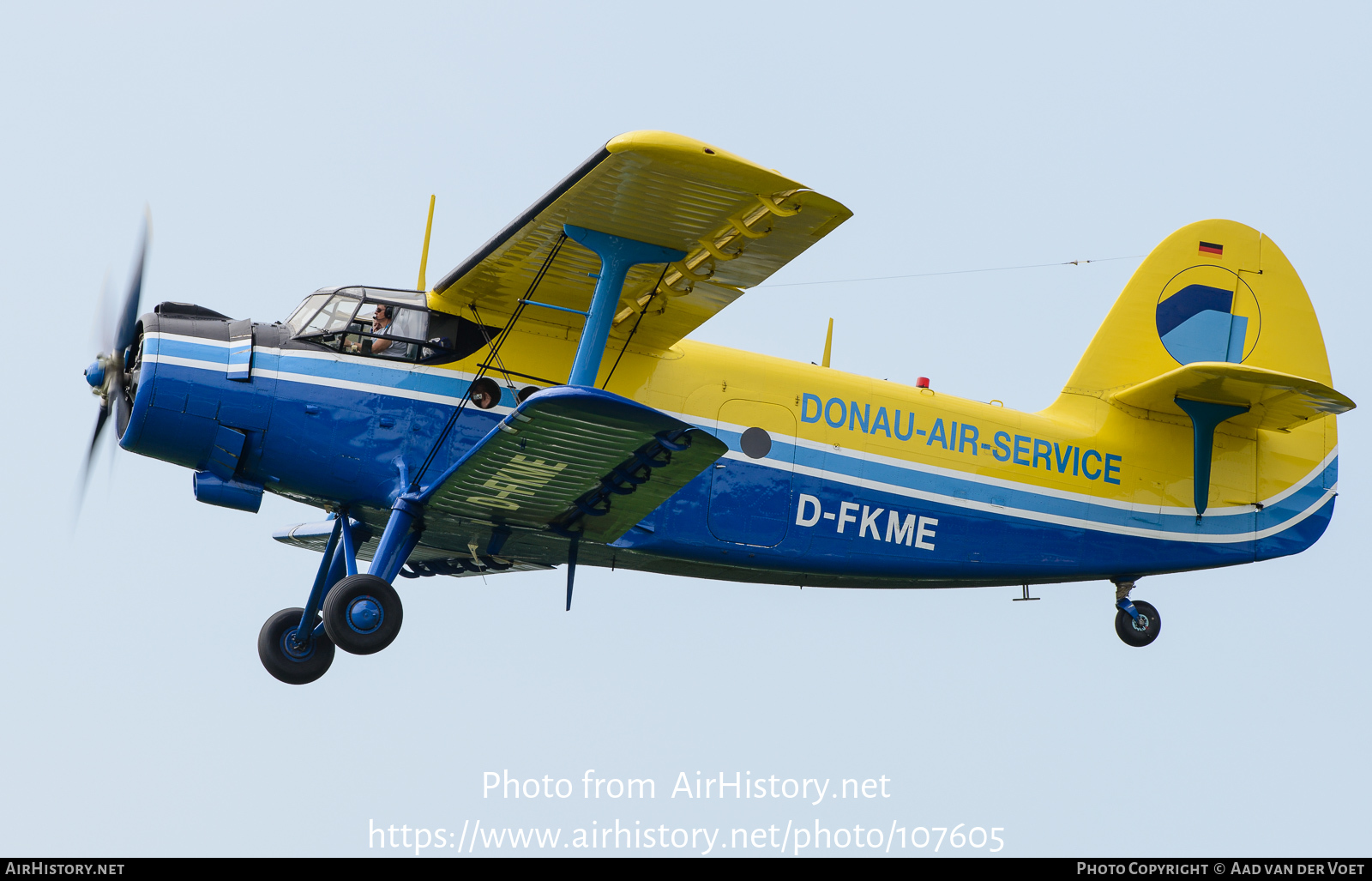 Aircraft Photo of D-FKME | Antonov An-2T | Donau Air Service | AirHistory.net #107605