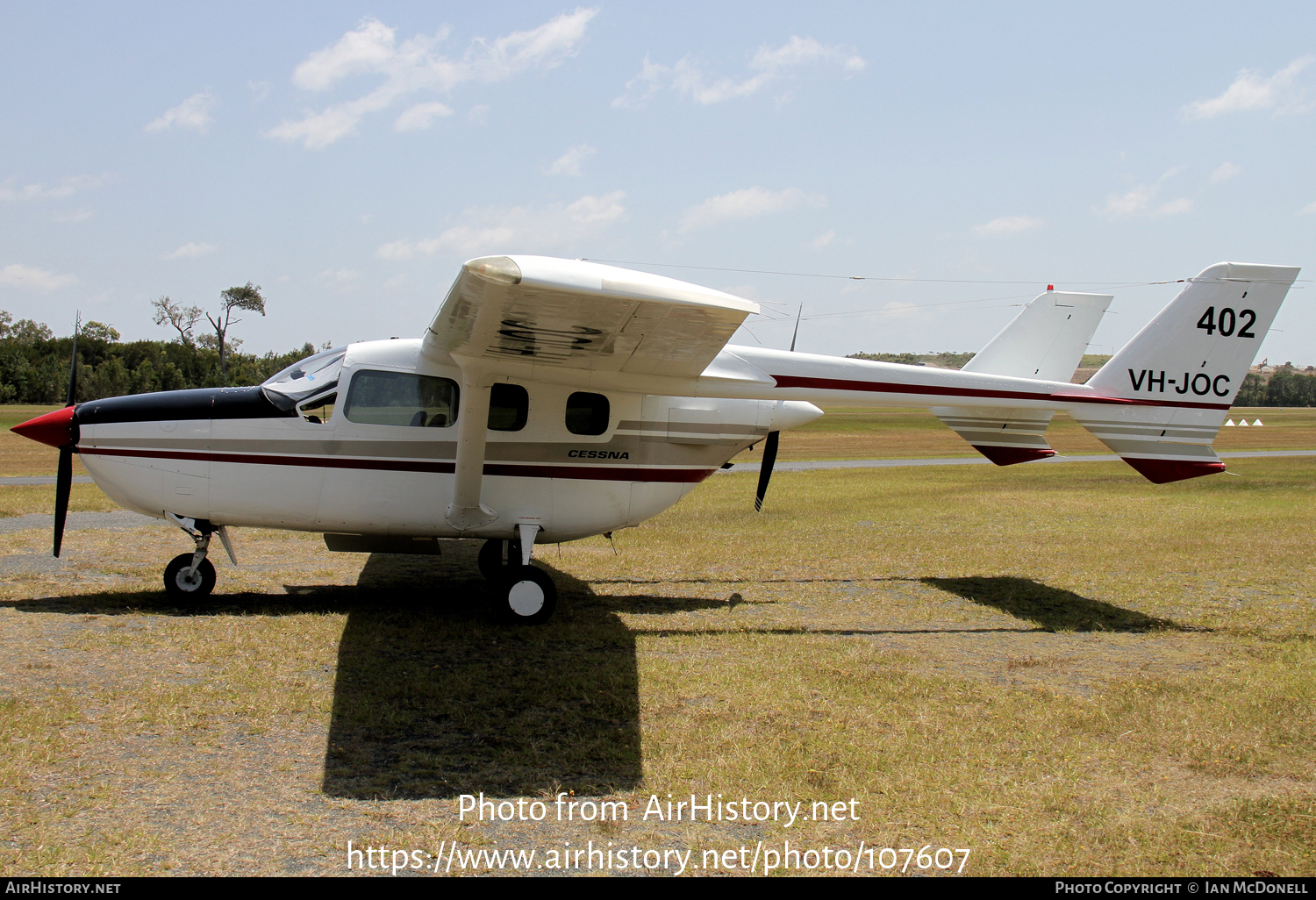 Aircraft Photo of VH-JOC | Cessna 337G Skymaster | AirHistory.net #107607