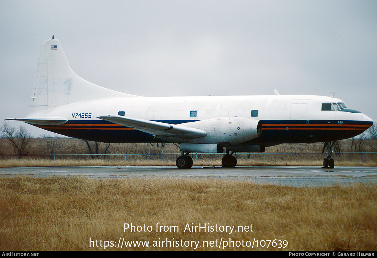 Aircraft Photo of N74855 | Convair 600 | AirHistory.net #107639