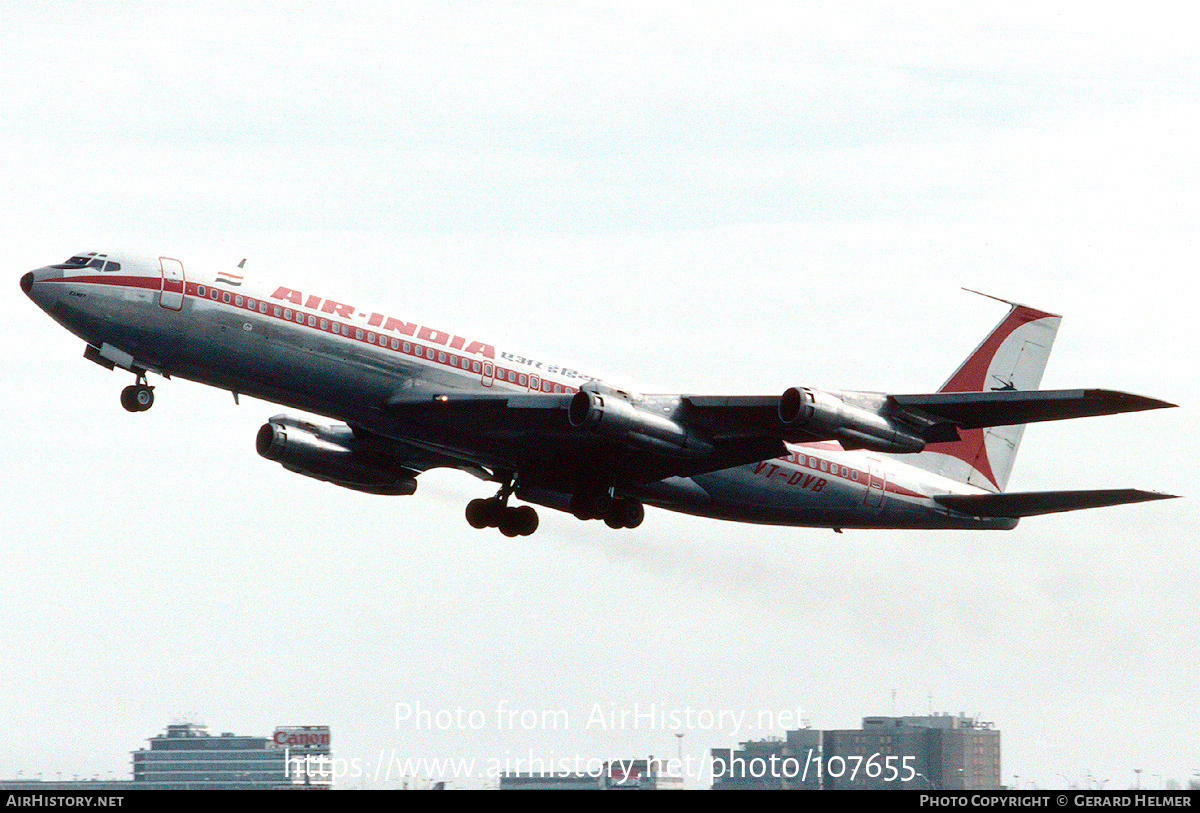 Aircraft Photo of VT-DVB | Boeing 707-337C | Air India | AirHistory.net #107655