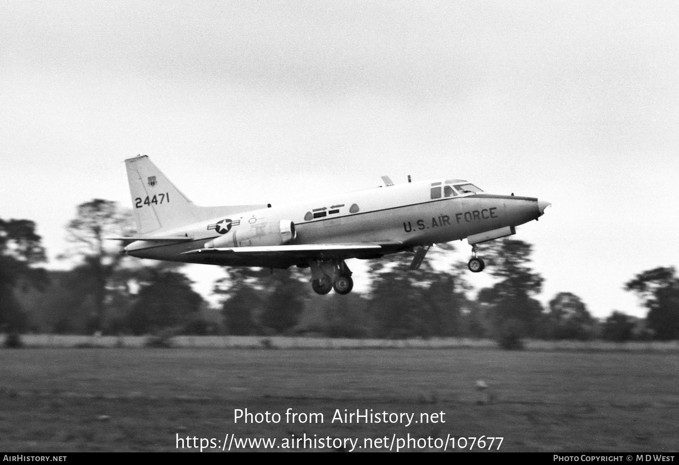 Aircraft Photo of 62-4471 / 24471 | North American T-39A | USA - Air Force | AirHistory.net #107677