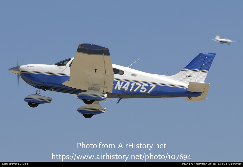 Aircraft Photo of N41757 | Piper PA-28-181 Archer III | AirHistory.net #107694