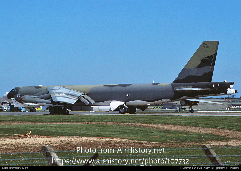 Aircraft Photo of 57-6512 / 76512 | Boeing B-52G Stratofortress | USA - Air Force | AirHistory.net #107732