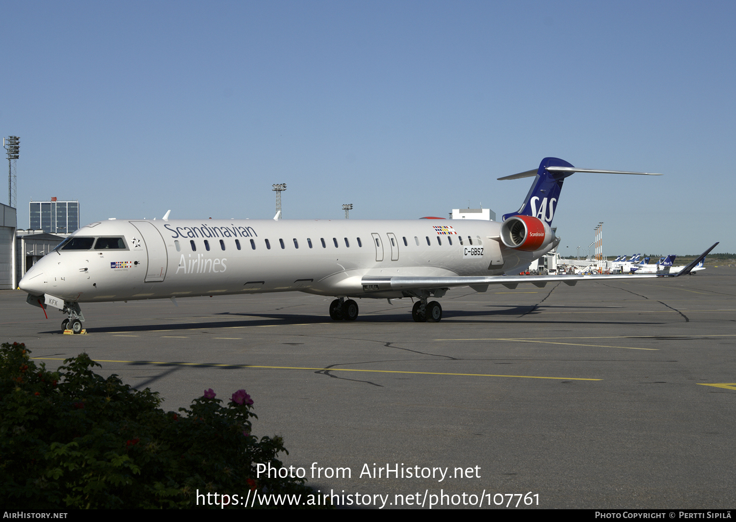 Aircraft Photo of C-GBSZ | Bombardier CRJ-900LR (CL-600-2D24) | Scandinavian Airlines - SAS | AirHistory.net #107761