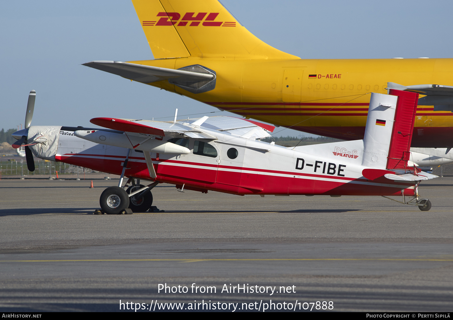 Aircraft Photo of D-FIBE | Pilatus PC-6/B2-H4 Turbo Porter | AirHistory.net #107888