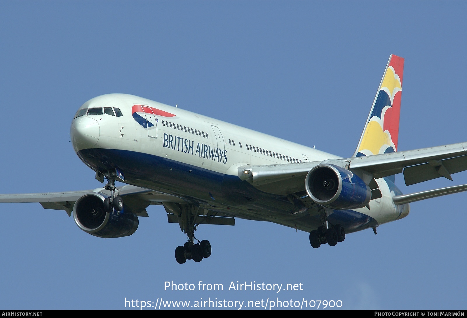 Aircraft Photo of G-BZHA | Boeing 767-336/ER | British Airways | AirHistory.net #107900