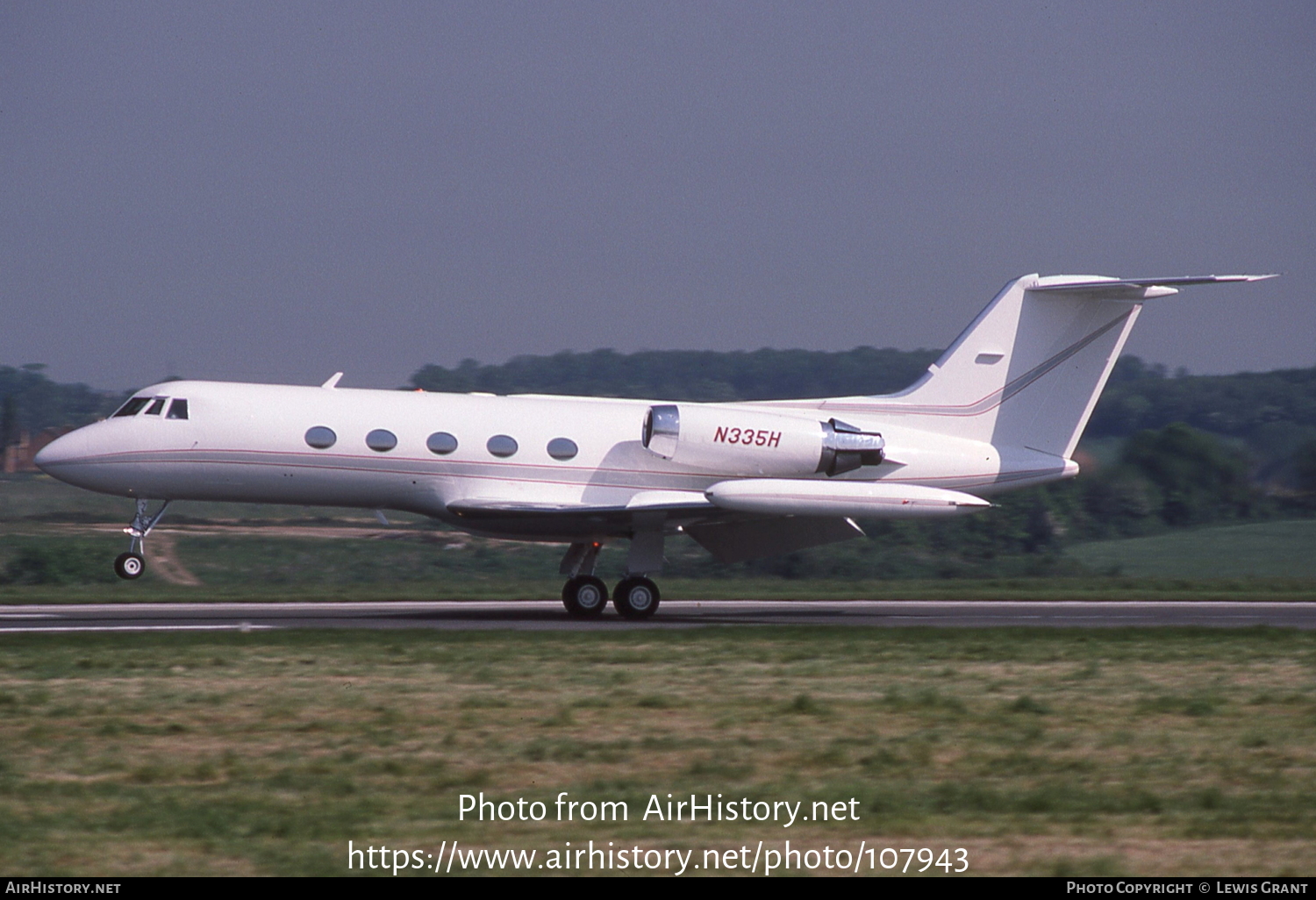 Aircraft Photo of N335H | Gulfstream American G-1159 Gulfstream II-TT | AirHistory.net #107943