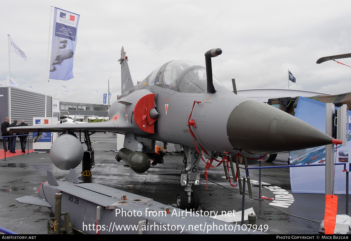 Aircraft Photo of 676 | Dassault Mirage 2000D | France - Air Force | AirHistory.net #107949