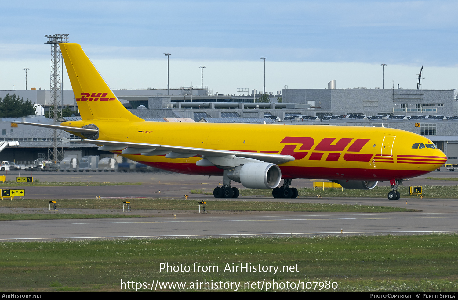 Aircraft Photo of D-AEAF | Airbus A300B4-622R(F) | DHL International | AirHistory.net #107980