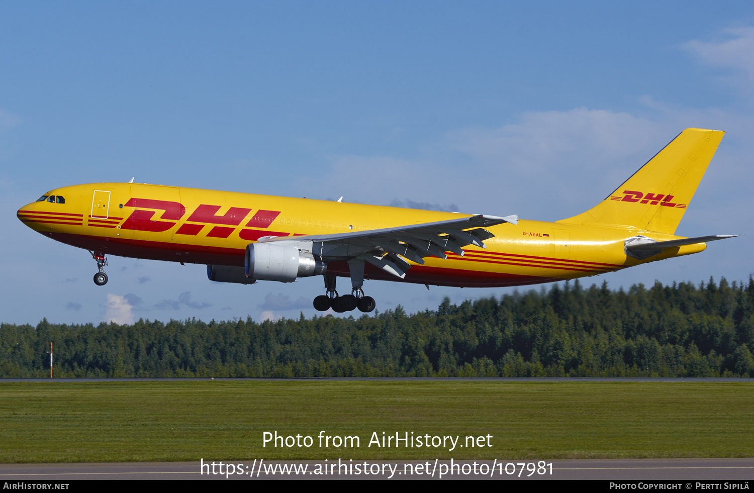 Aircraft Photo of D-AEAL | Airbus A300B4-622R | DHL International | AirHistory.net #107981