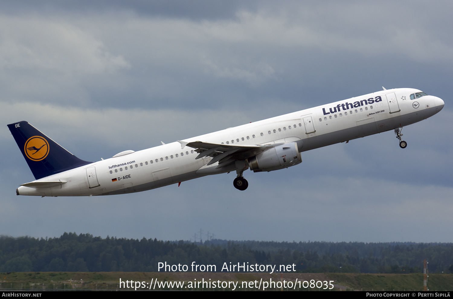 Aircraft Photo of D-AIDE | Airbus A321-231 | Lufthansa | AirHistory.net #108035