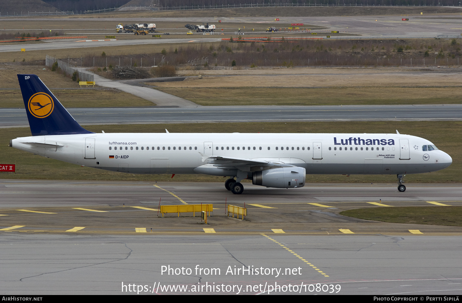 Aircraft Photo of D-AIDP | Airbus A321-231 | Lufthansa | AirHistory.net #108039