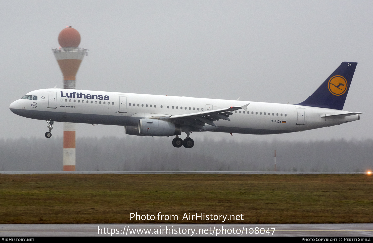 Aircraft Photo of D-AIDW | Airbus A321-231 | Lufthansa | AirHistory.net #108047