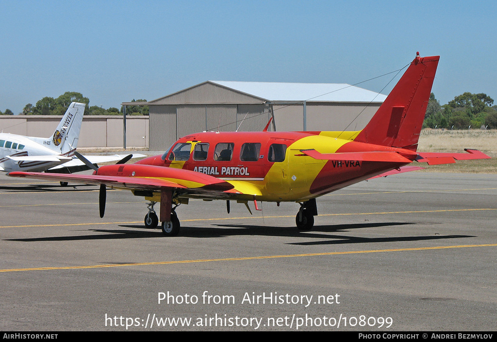 Aircraft Photo of VH-VRA | Piper PA-31-350 Navajo Chieftain | Aerial Patrol | AirHistory.net #108099