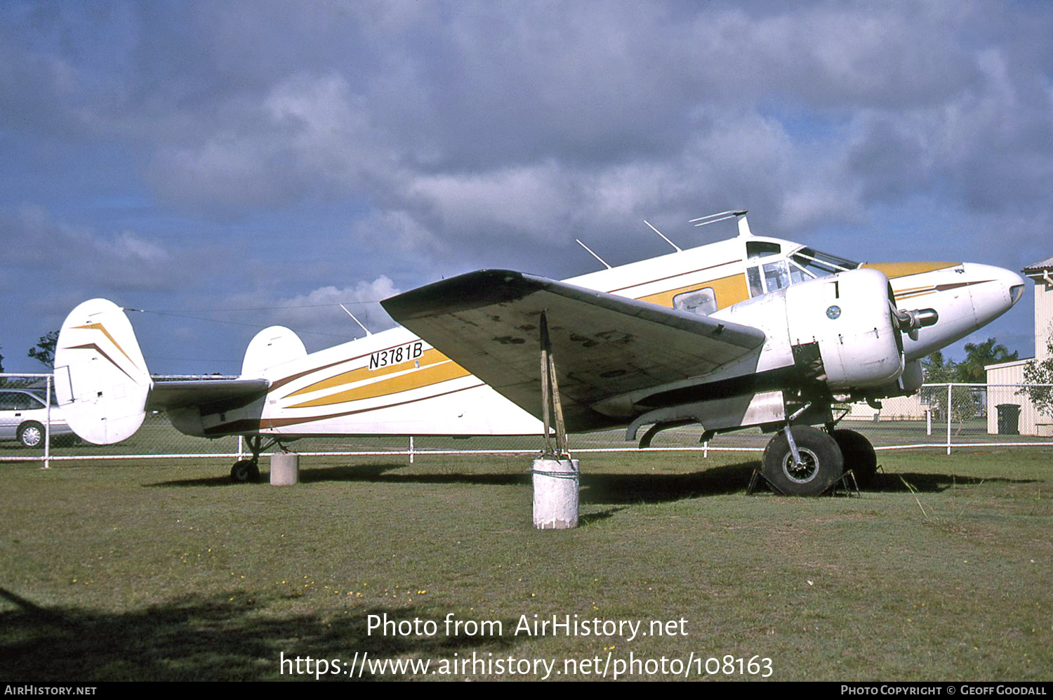 Aircraft Photo of N3781B | Beech E18S | AirHistory.net #108163