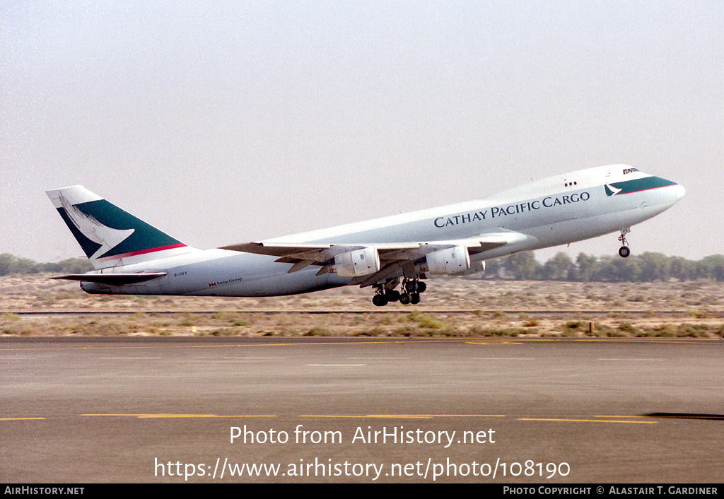 Aircraft Photo of B-HVX | Boeing 747-267F/SCD | Cathay Pacific Airways Cargo | AirHistory.net #108190