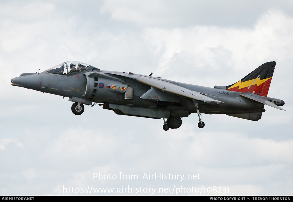 Aircraft Photo of ZG858 | British Aerospace Harrier GR9 | UK - Air Force | AirHistory.net #108231