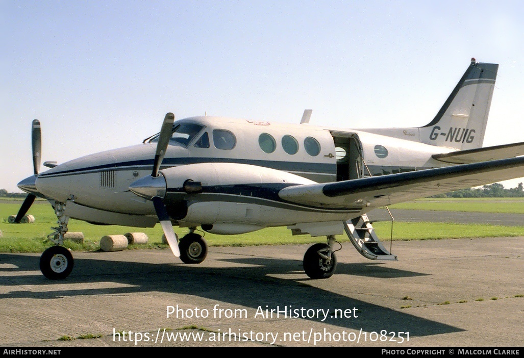 Aircraft Photo of G-NUIG | Beech C90-1 King Air | AirHistory.net #108251