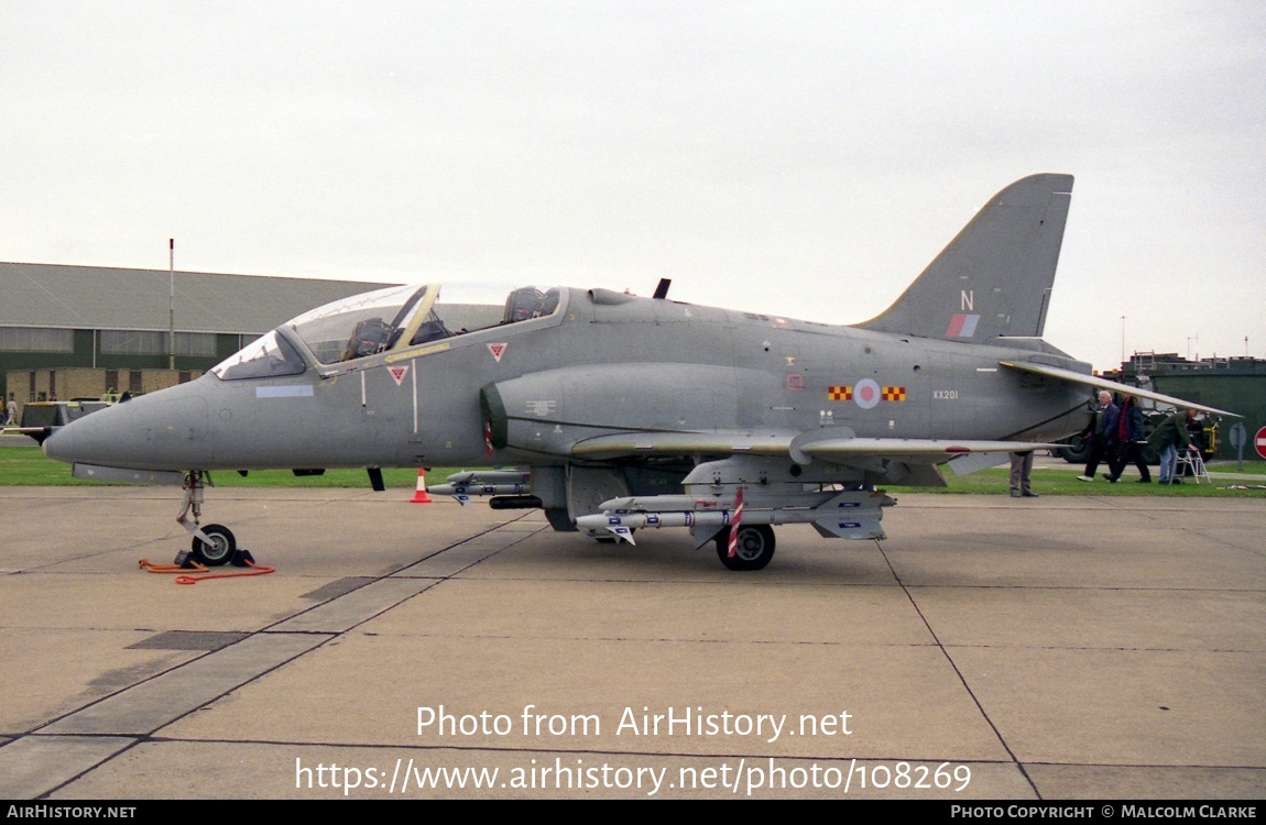 Aircraft Photo of XX201 | British Aerospace Hawk T.1A | UK - Air Force | AirHistory.net #108269