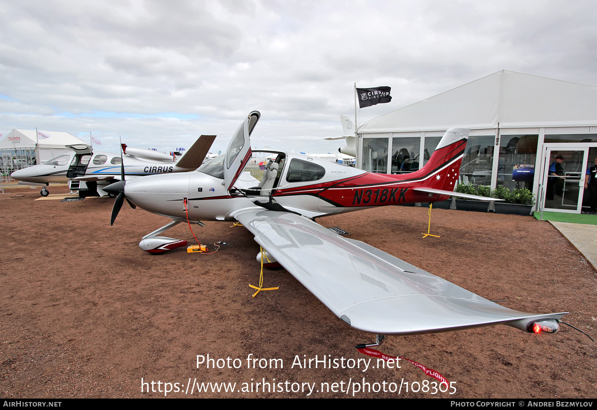 Aircraft Photo of N318KK | Cirrus SR-22 G5 Australis | AirHistory.net #108305